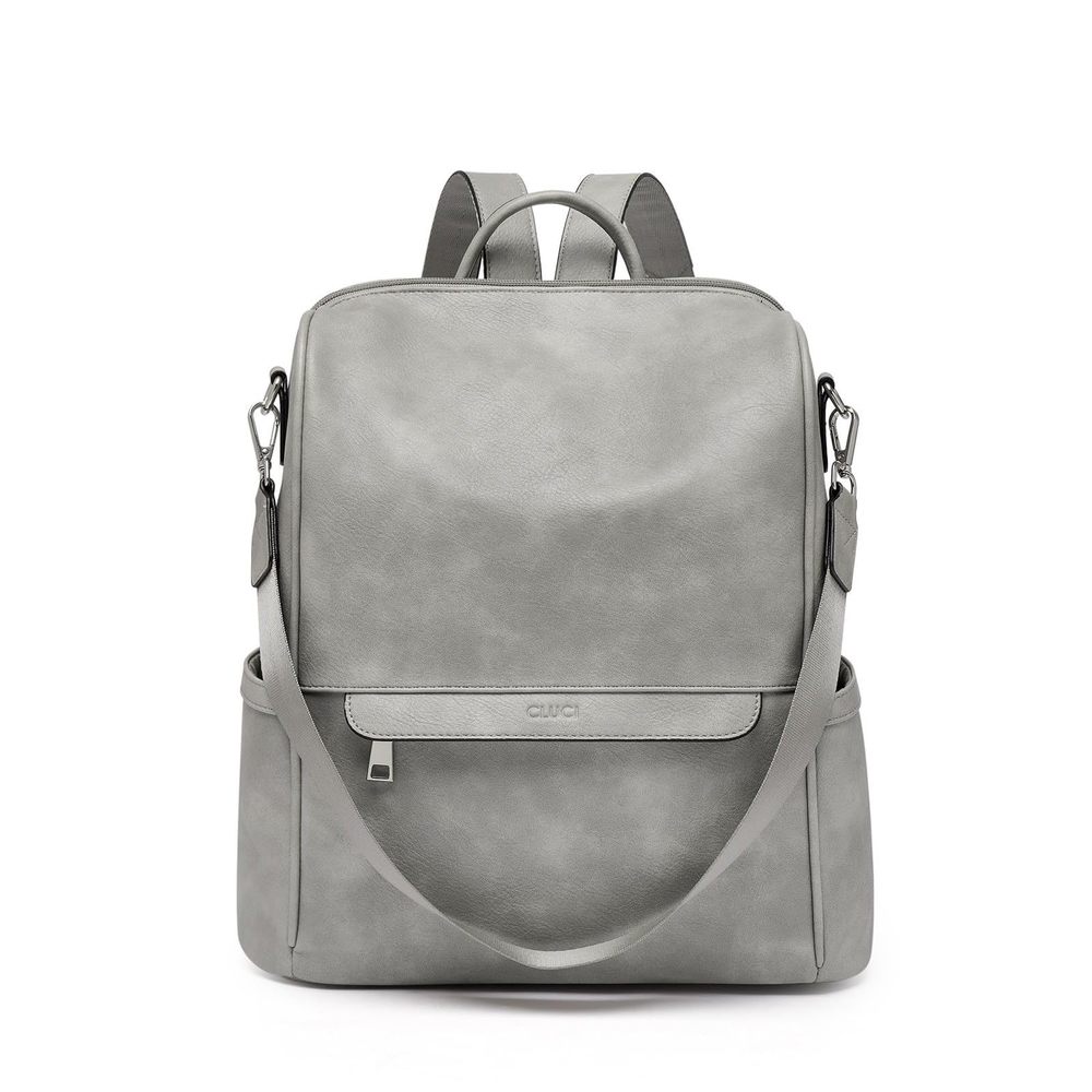 Backpack Purse for Women Backpack Purse Black Leather Anti-theft Large🦛